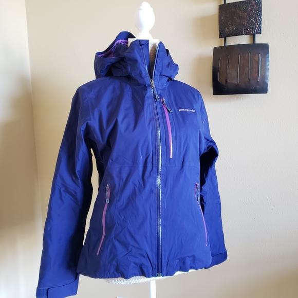 Patagonia H2No Insulated Outskirts ski jacket small purple/blue - Picture 5 of 16